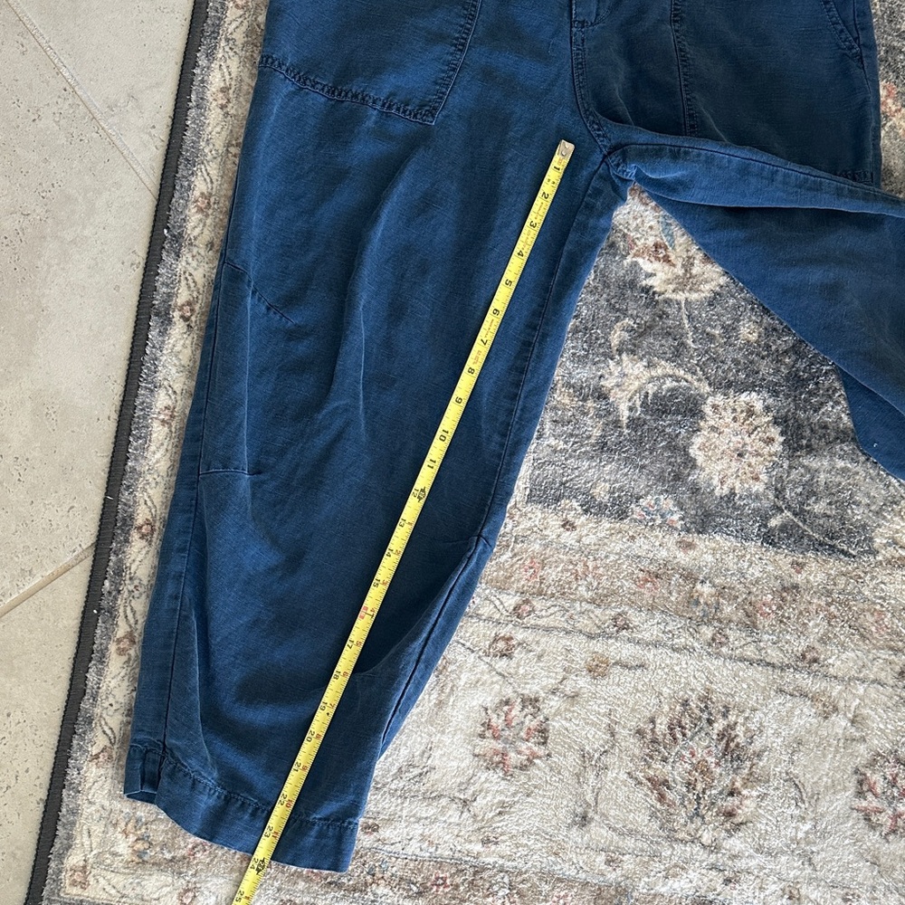 Anthropologie Linen Blend Pants - Picture 2 of 5